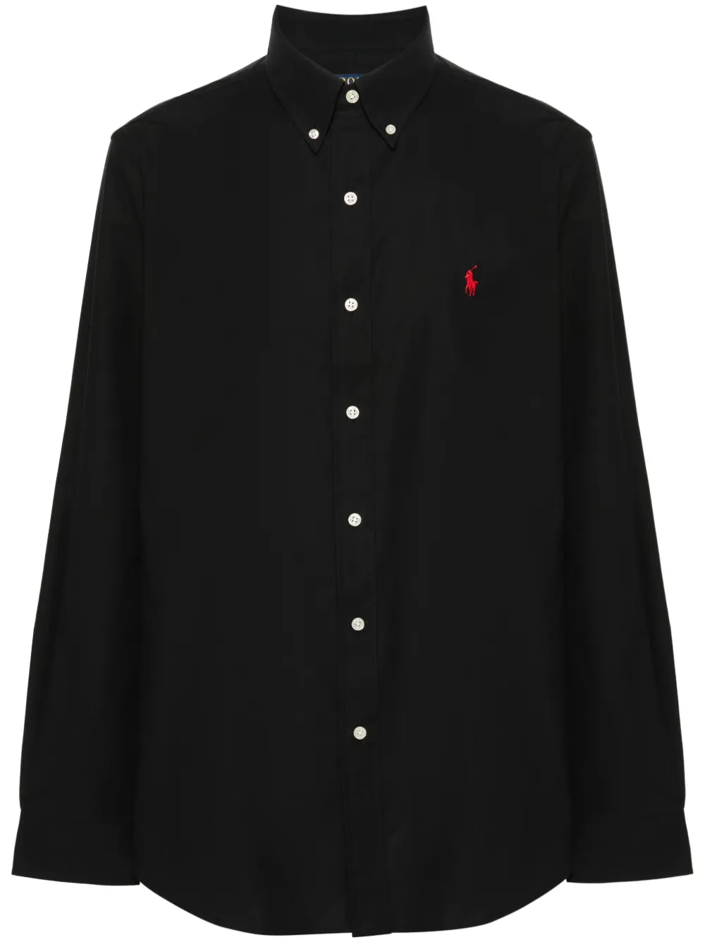 

Рубашка с логотипом Polo Pony POLO RALPH LAUREN, черный