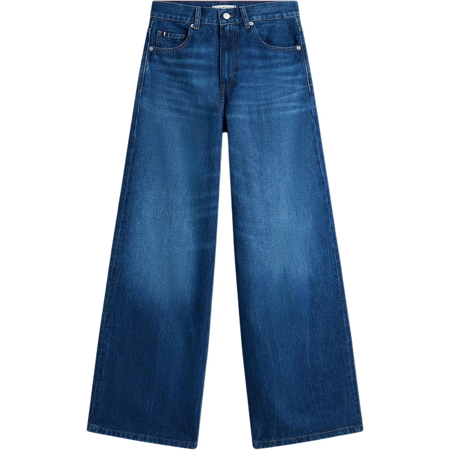 Джинсы женские New Multicolor moderate wide leg Tommy Hilfiger