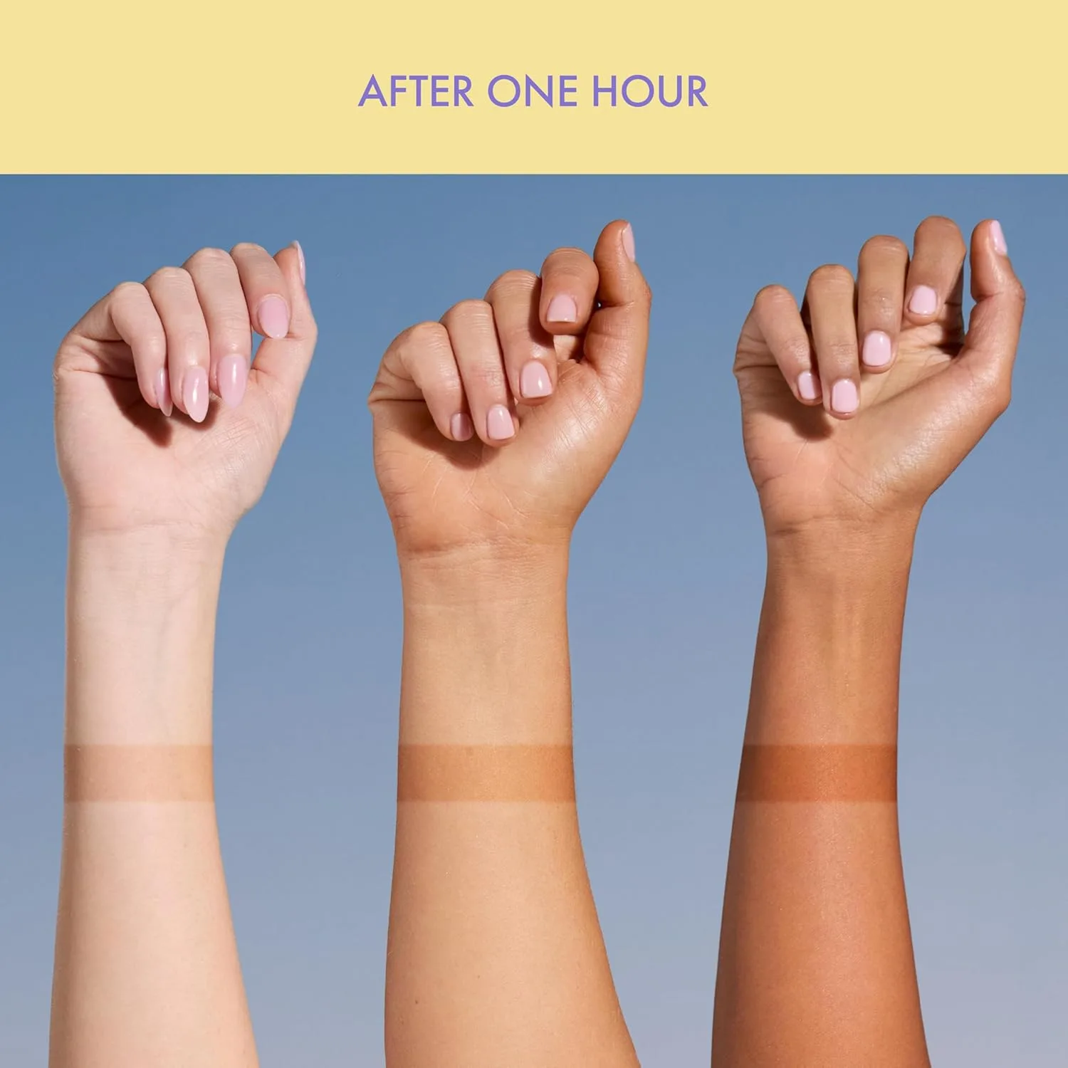 Isle of Paradise Express Tinted Self Tan Mousse, быстродействующий автозагар, веганская пена для загара без солнца, держится до 7 дней, без разводов с тонирующим оттенком, 200 мл — фото 4