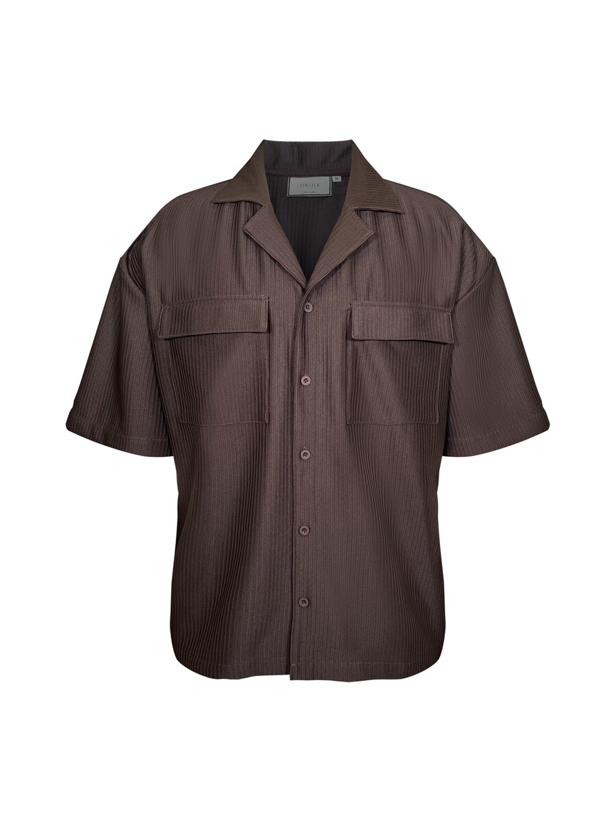 

Рубашка на пуговицах Comfort fit SikSilk, Brown