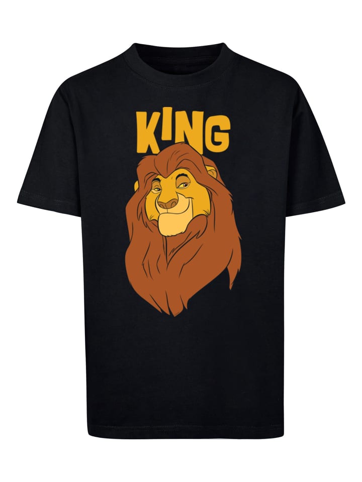 

Футболка F4NT4STIC Disney The König der Löwen Mufasa King, черный