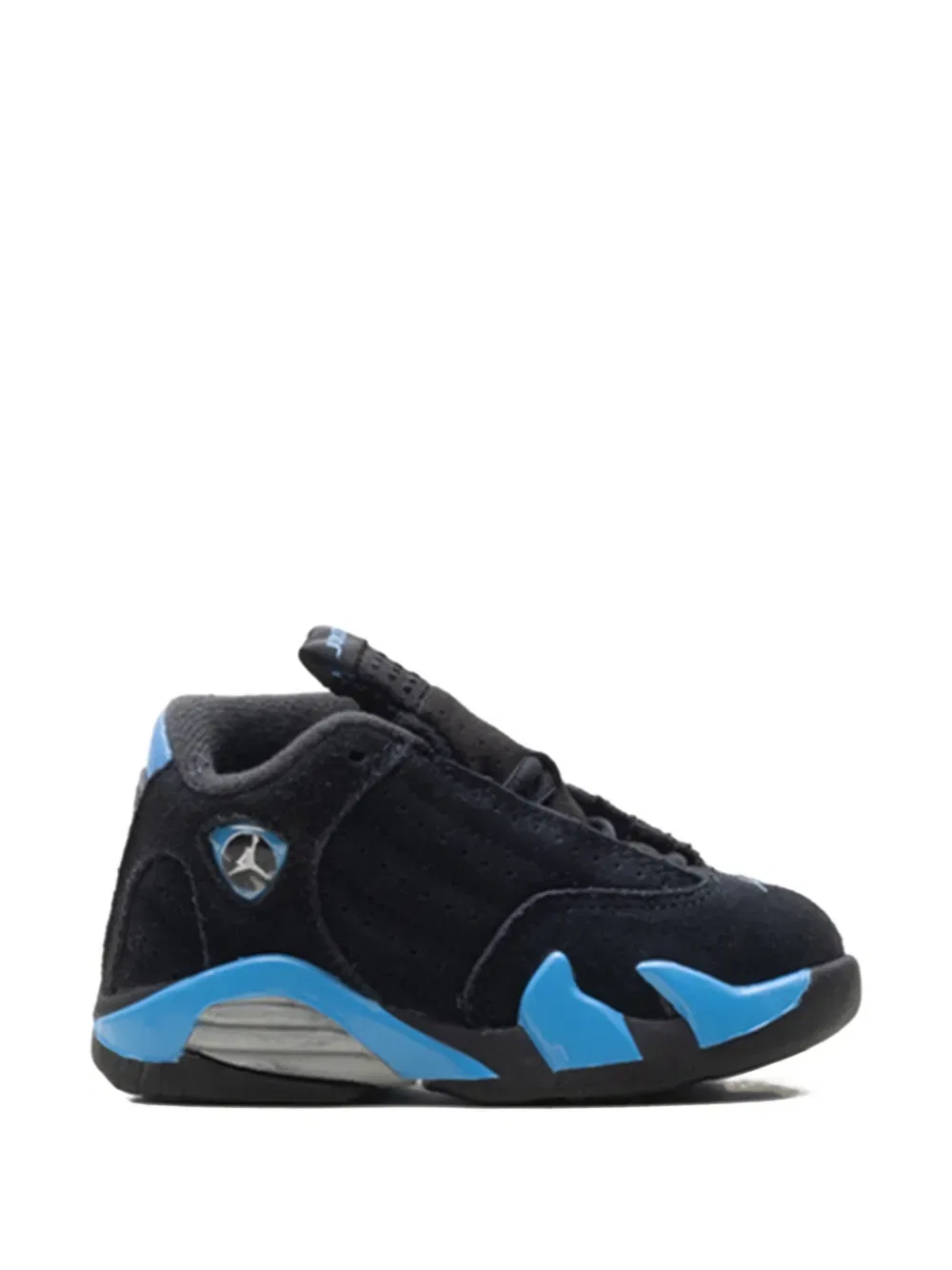 Кроссовки Air Jordan 14 "черный/университетский синий" Jordan Kids — фото 2