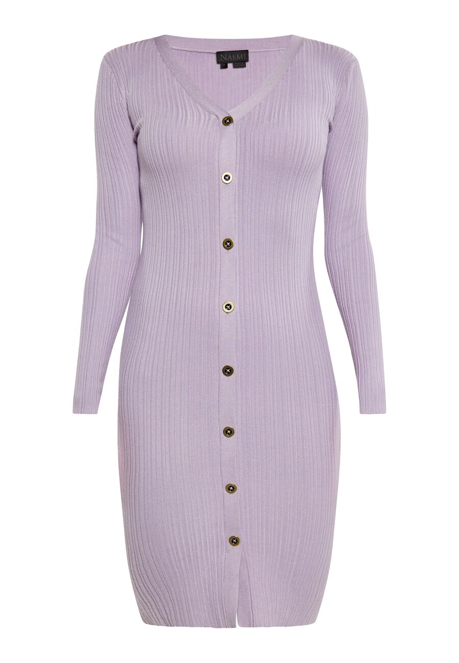 

Вязаное платье NAEMI Knitted dress, лавандовый
