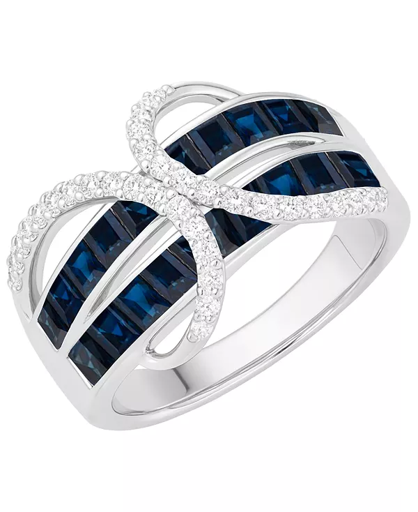 

Кольцо с изумрудом (1-3/4 карата tw) и бриллиантом (1/3 карата tw) из 14-каратного золота (также из 14-каратного белого золота с сапфиром и 14-каратного золота с рубином) Macy'S, sapphire