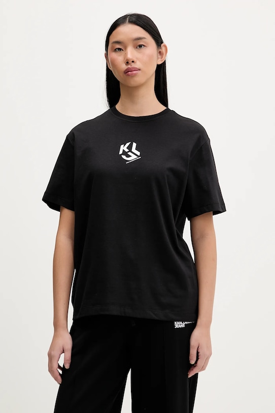 

Футболка Karl Lagerfeld Jeans, черный