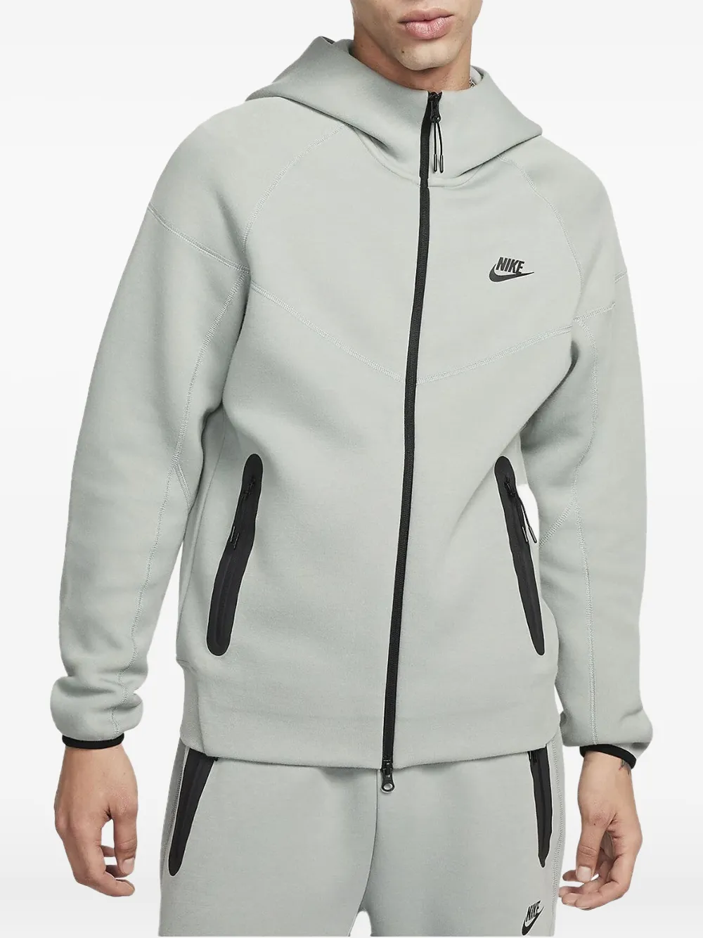 

Худи Tech Fleece Mica Green/Black Nike, зеленый