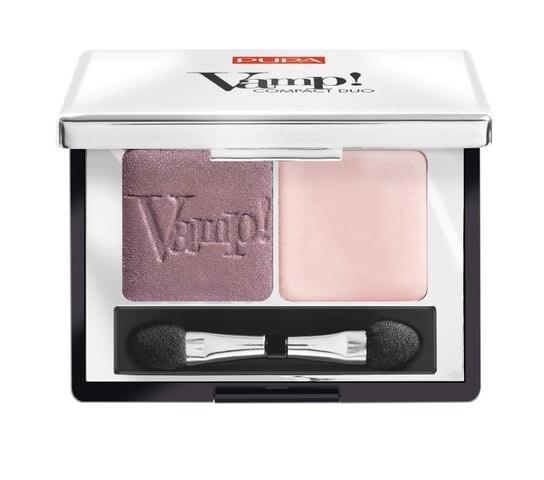

Пупа, ВАМП! Compact Duo, двойные тени для век 003, 2,2 г, Pupa, розовый