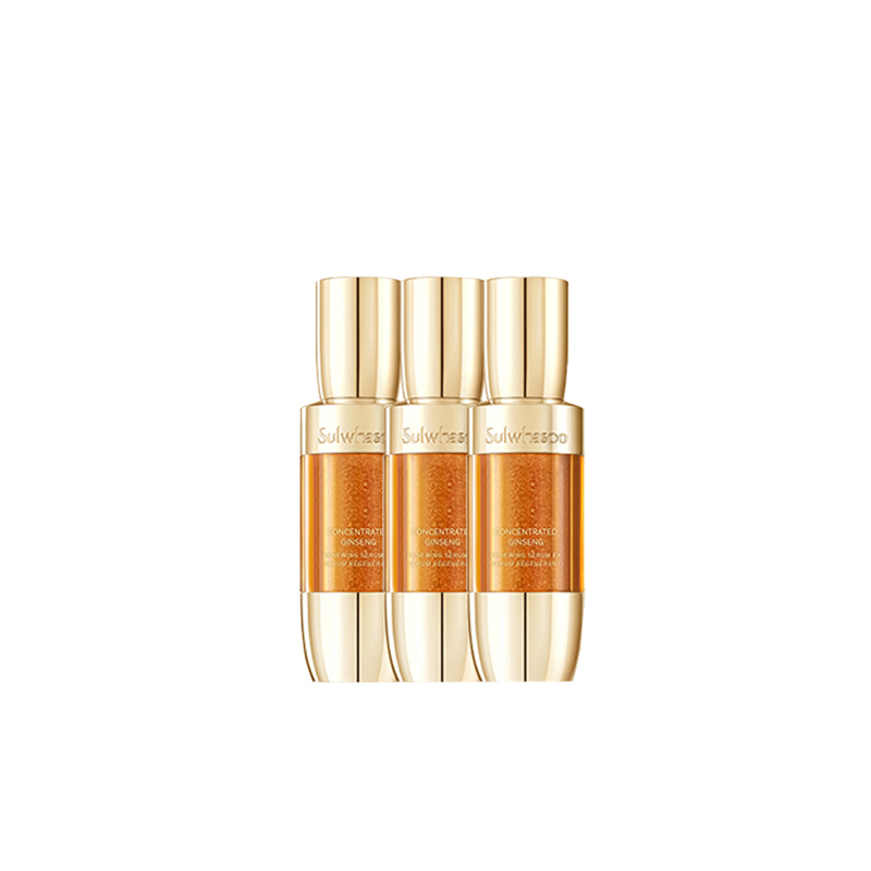 Омолаживающая сыворотка Sulwhasoo Concentrated Ginseng Renewing Serum EX, 8 мл х 3 — фото 3