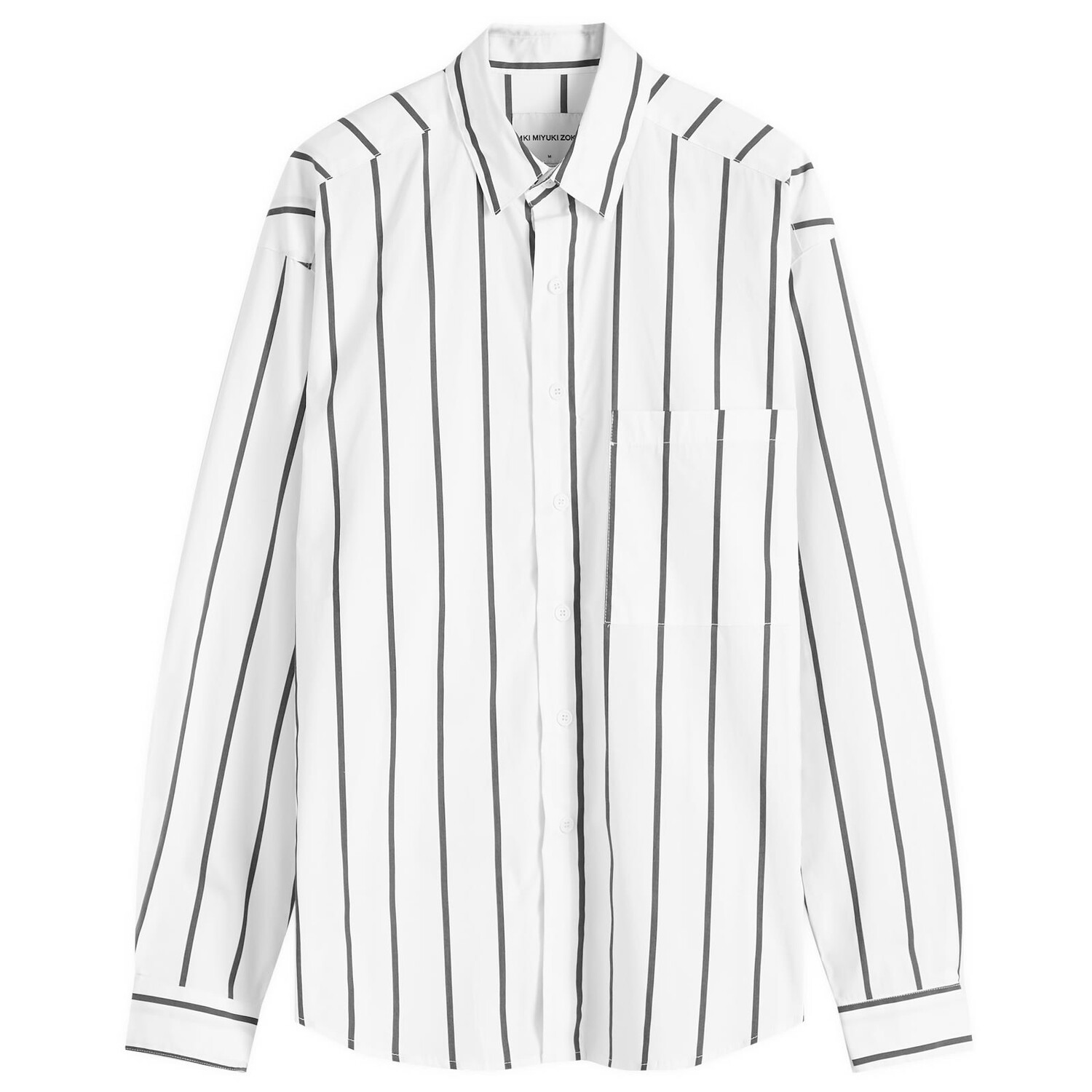 

Рубашка Mki Striped Shirt, цвет Black Stripe