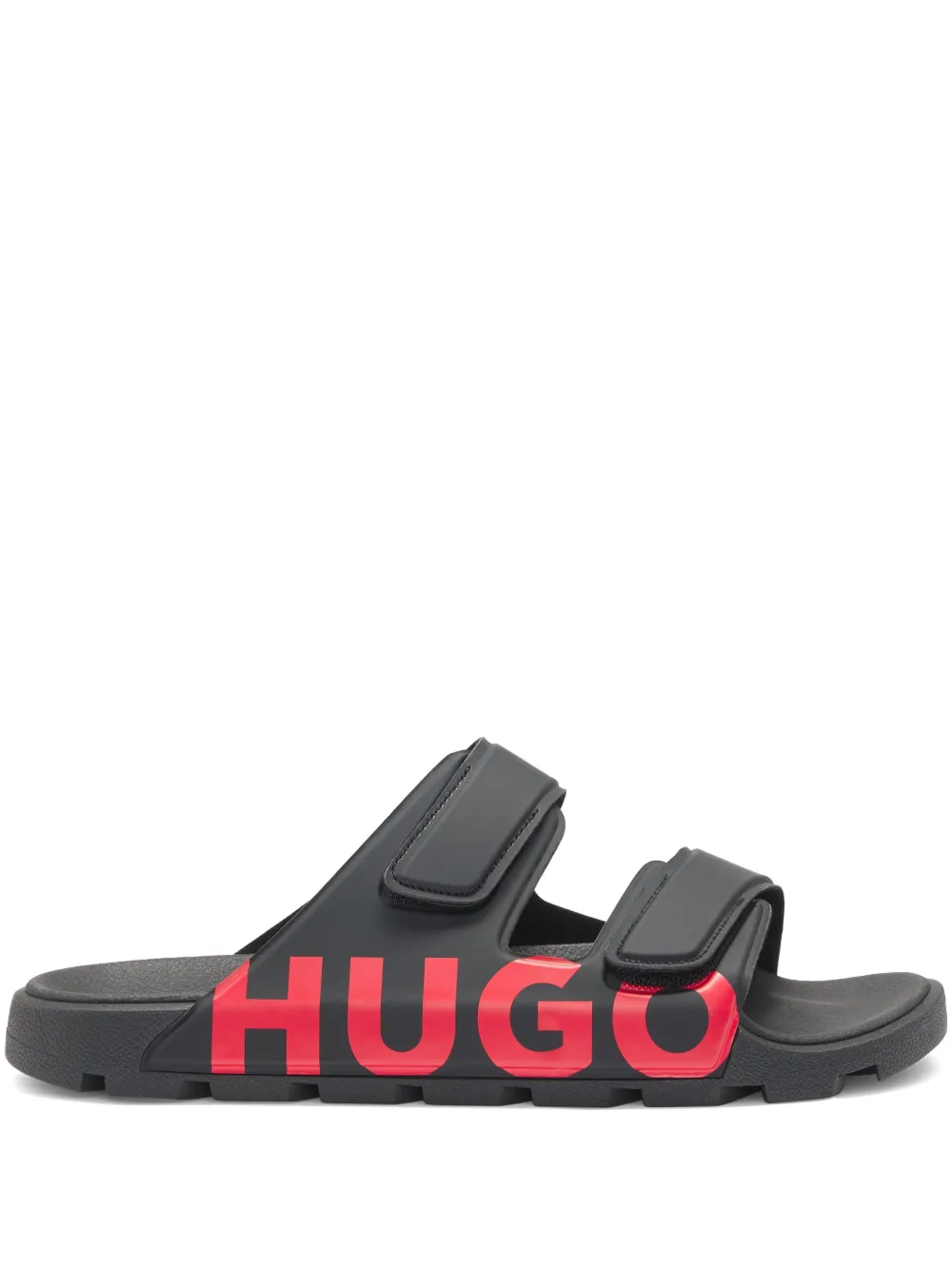 

Шлепанцы с логотипом HUGO, черный