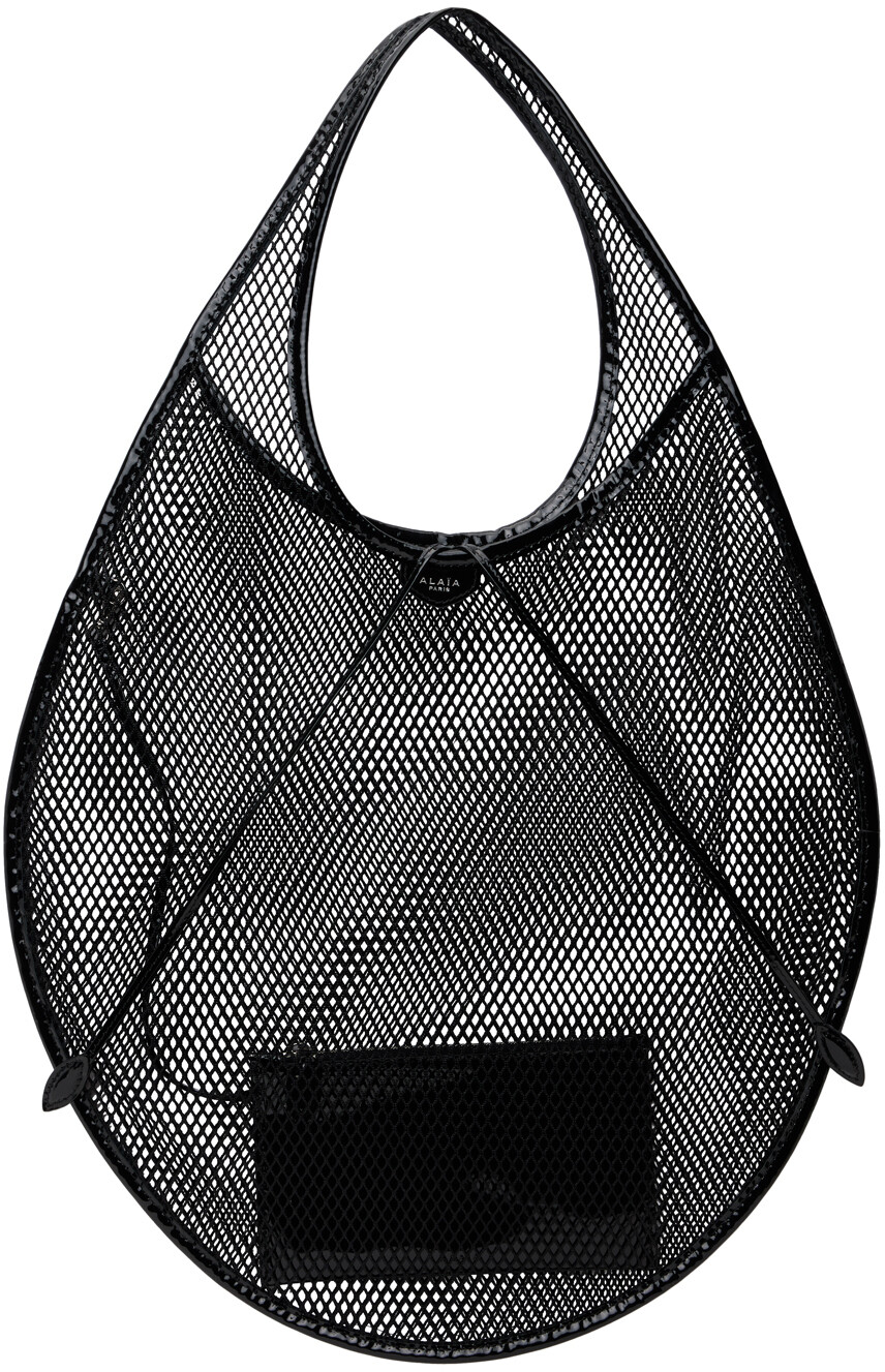 

Черная цельная сумка XL ALAÏA, Черный, Черная цельная сумка XL ALAÏA