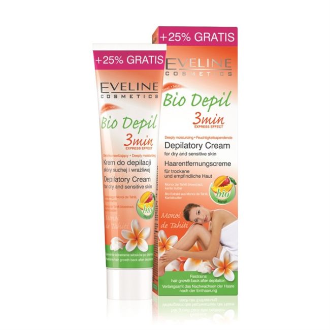 

Bio depil 3 минуты крем для депиляции Eveline, 125 мл