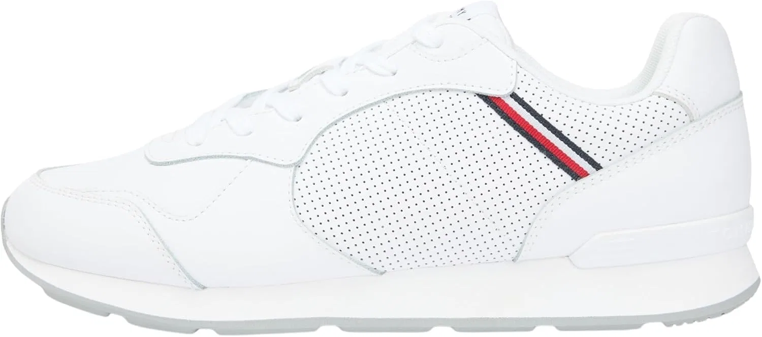 Мужские низкие кроссовки Tommy Hilfiger Runner Icon Leather Fm0fm05740, White