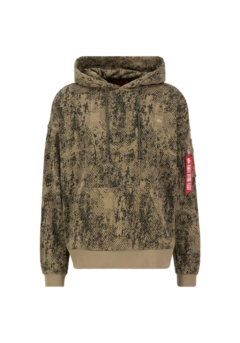 

Толстовка Alpha Industries " Alpha Industries Мужчины - Толстовки Alpha Essentials RL Hoody Camo", цвет Lizard Camo