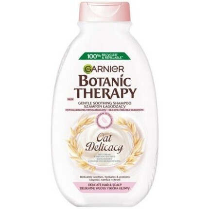 

Botanic Therapy Oat Delicacy Успокаивающий шампунь 400 мл, Garnier