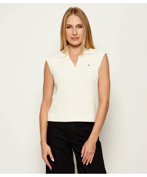 

Жилет Regular fit Tommy Hilfiger, белый