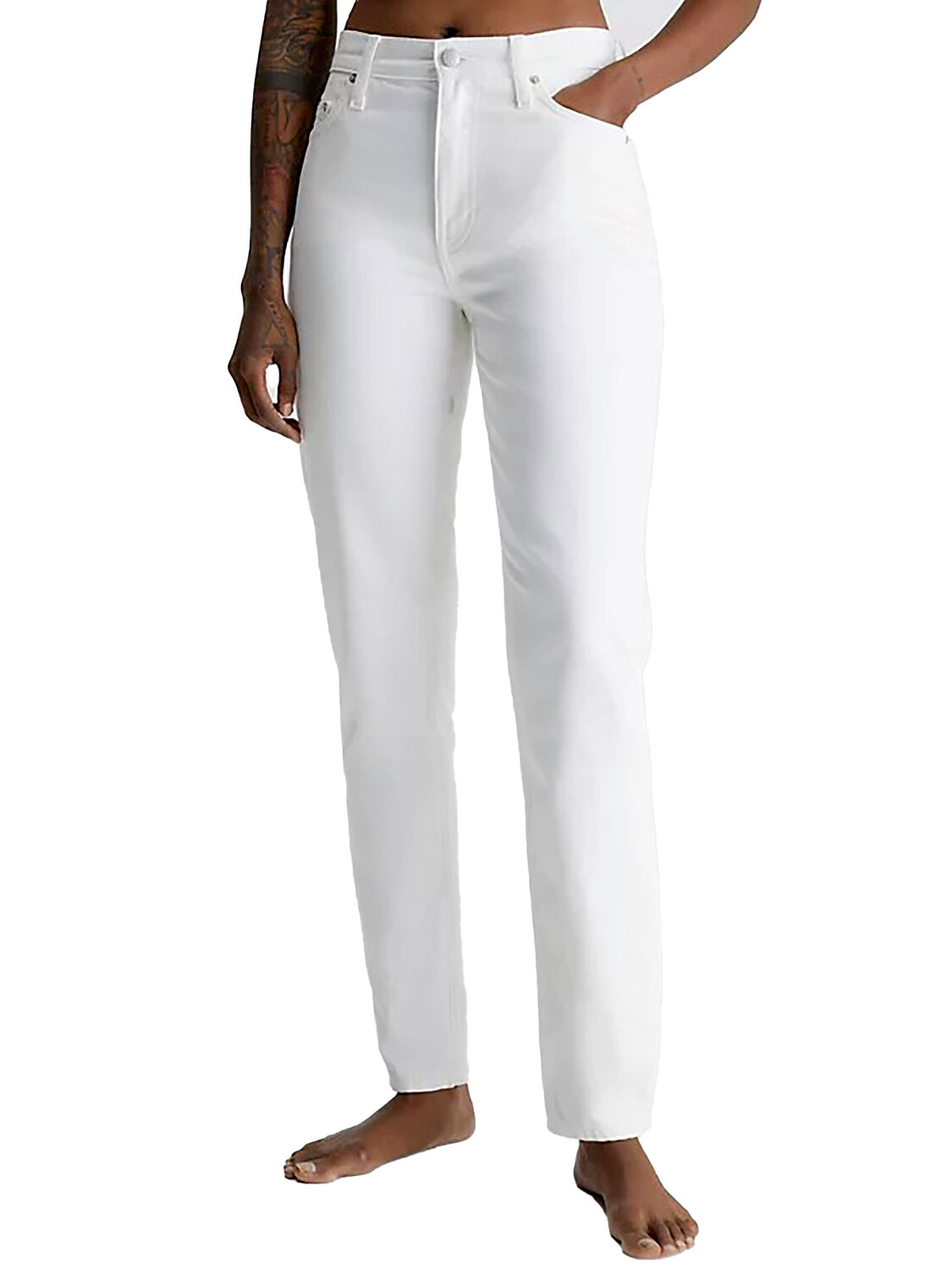 

Женские джинсы для мам Calvin Klein, белый/синий