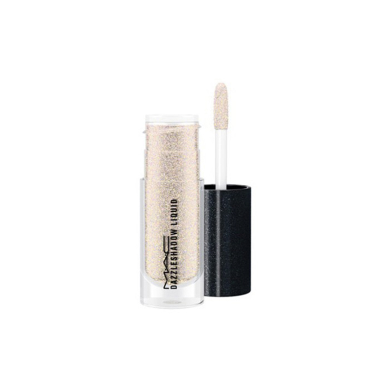MAC Жидкие тени для век Sparkling Star, легко растушевываются, натуральный цвет, стойкая текстура, розовый подтон, персиковый, золотой, сиреневый, 4,6 г — фото 4