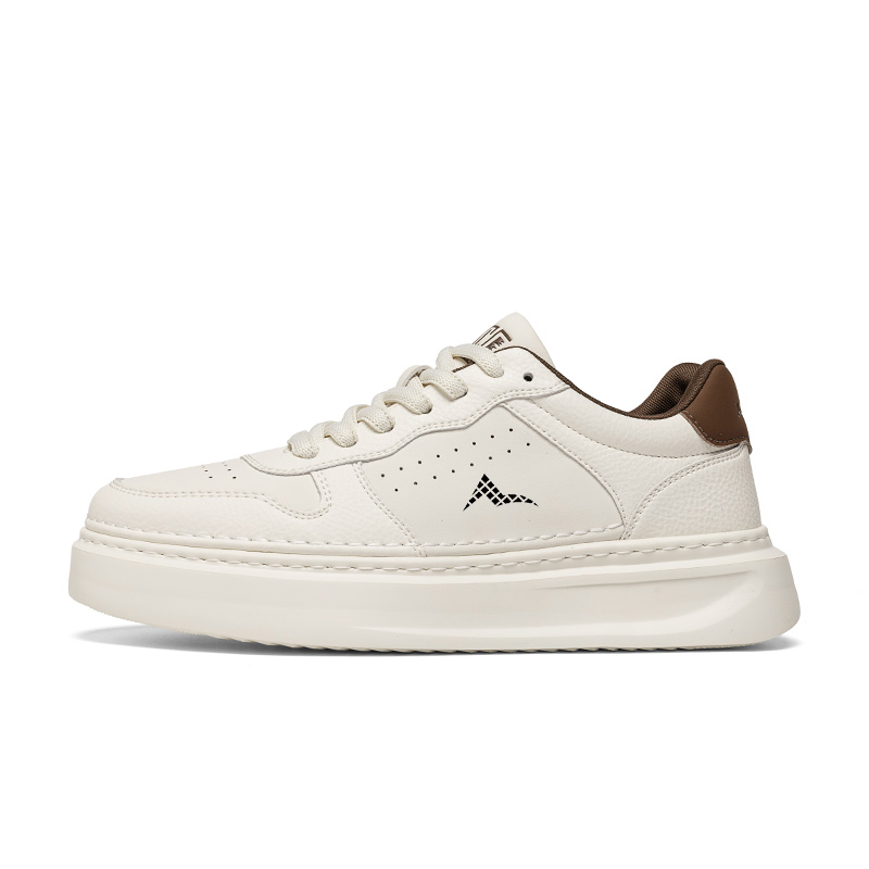 

Мужские низкие кроссовки для скейтбординга с противоскользящей амортизацией, износостойкие, увеличивающие рост ATONGMU, Black White