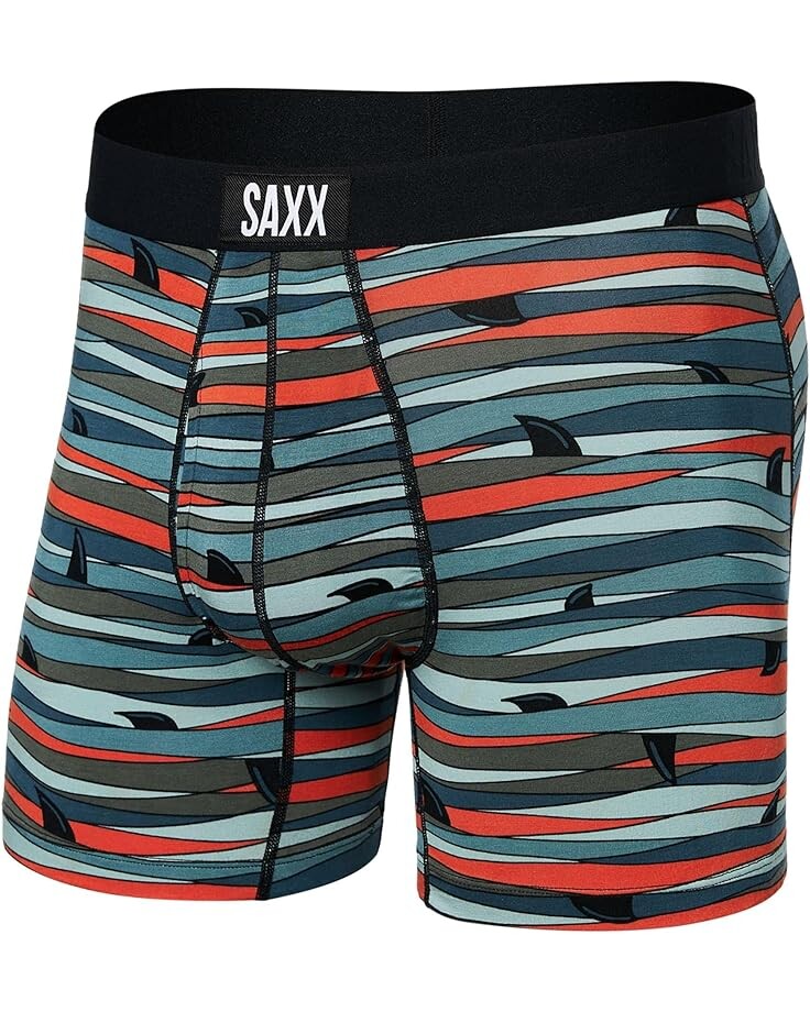 

Боксеры SAXX UNDERWEAR Ultra, цвет Fins/Blue Multi