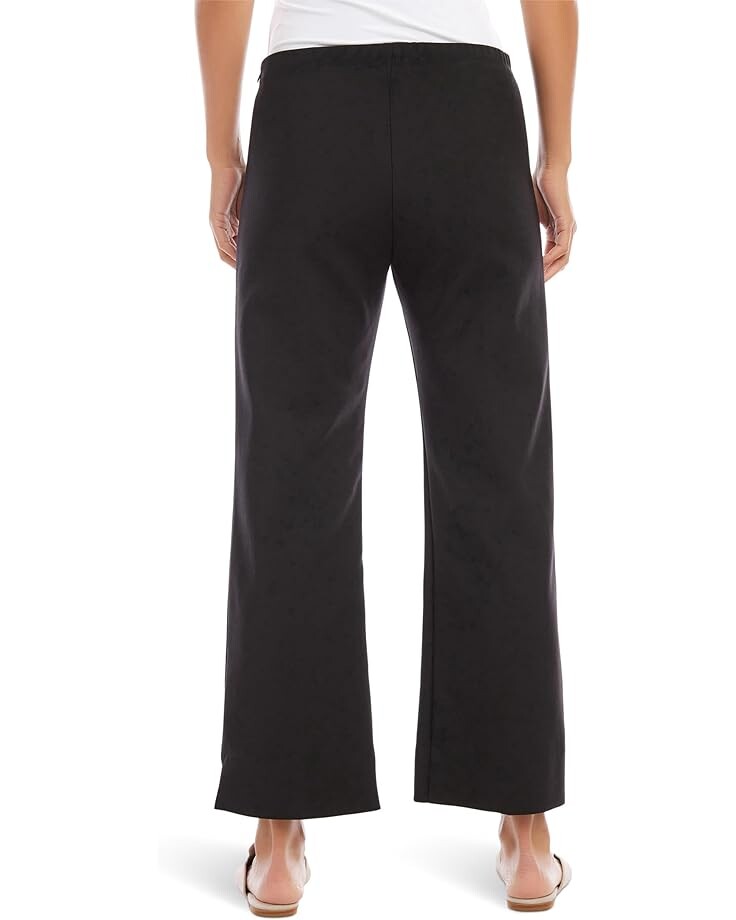 

Брюки Karen Kane Cropped Wide Leg Pants, черный