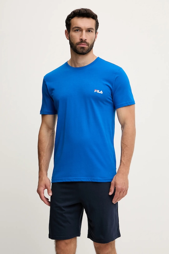 

Хлопковая пижама Fila, фиолетовый