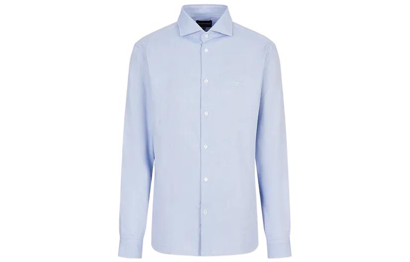 

EMPORIO ARMANI Мужская синяя рубашка