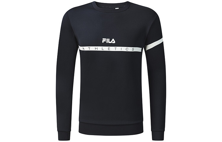 

Толстовка мужская темно-синяя Fila, темно-синий