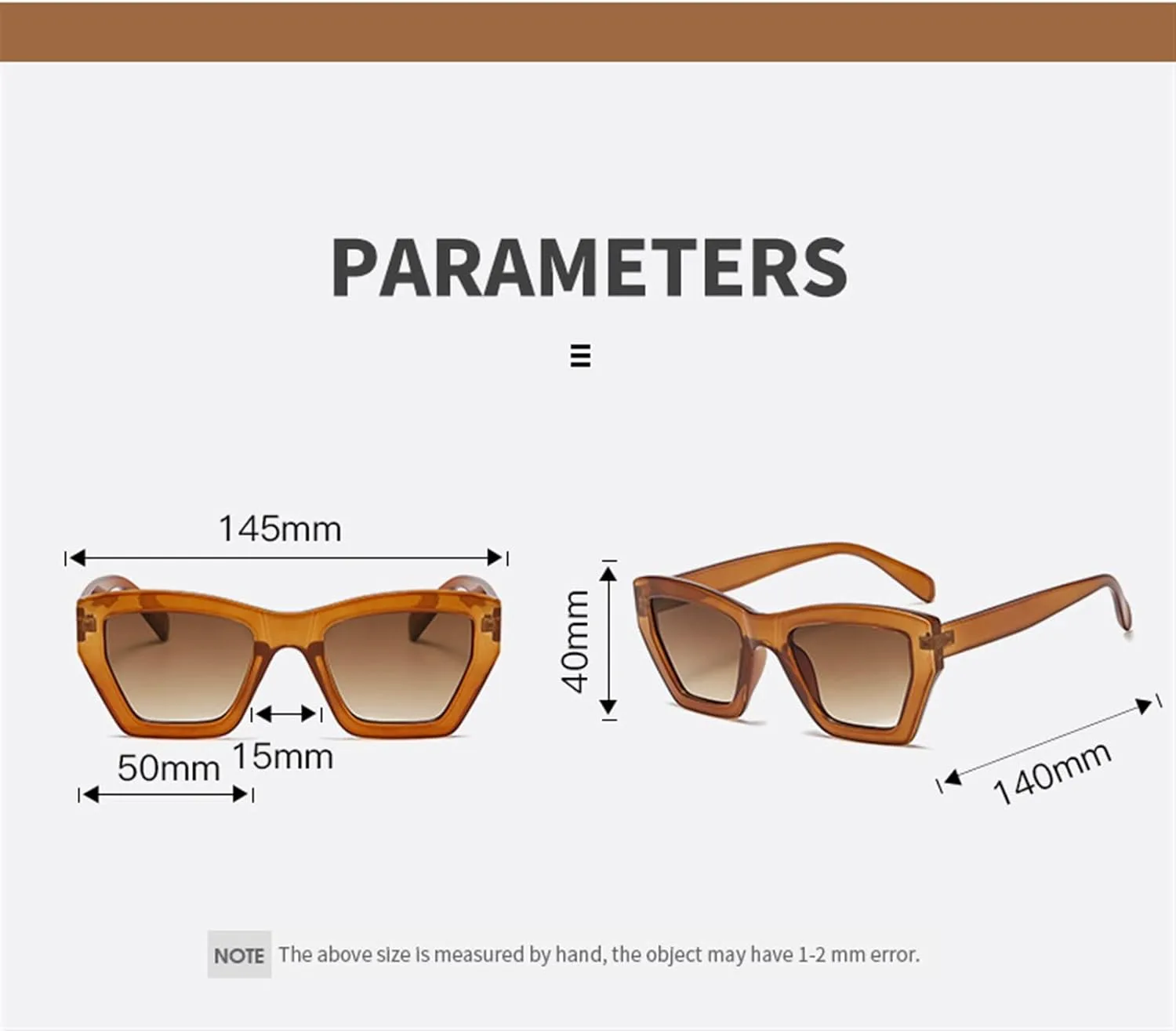 

Мужские и женские модные солнцезащитные очки в крупной оправе, солнцезащитные очки для пляжа и отдыха, 2026 год (Цвет: C, Размер: Средний) MTZJH, One Color