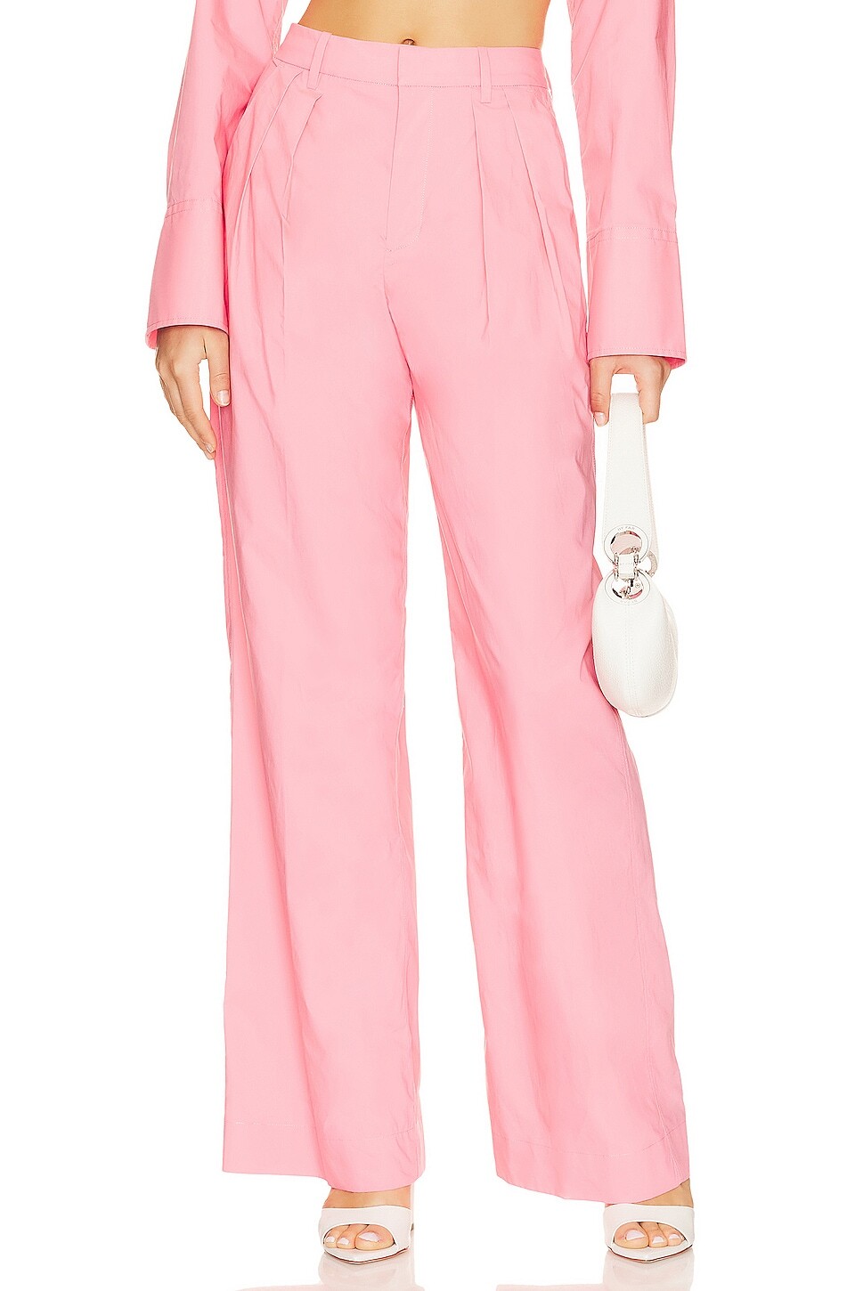 

Брюки L'Academie Dallion Poplin, цвет Hibiscus Pink