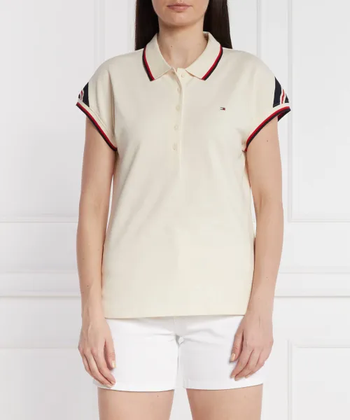 

Футболка поло Regular fit Tommy Hilfiger, бежевый