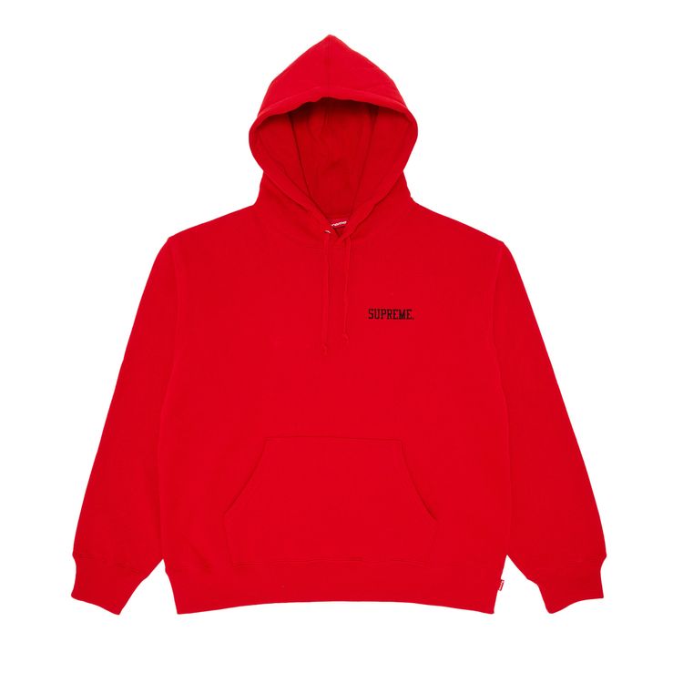 

Толстовка Supreme Anarchy Hooded Sweatshirt 'Red', красный