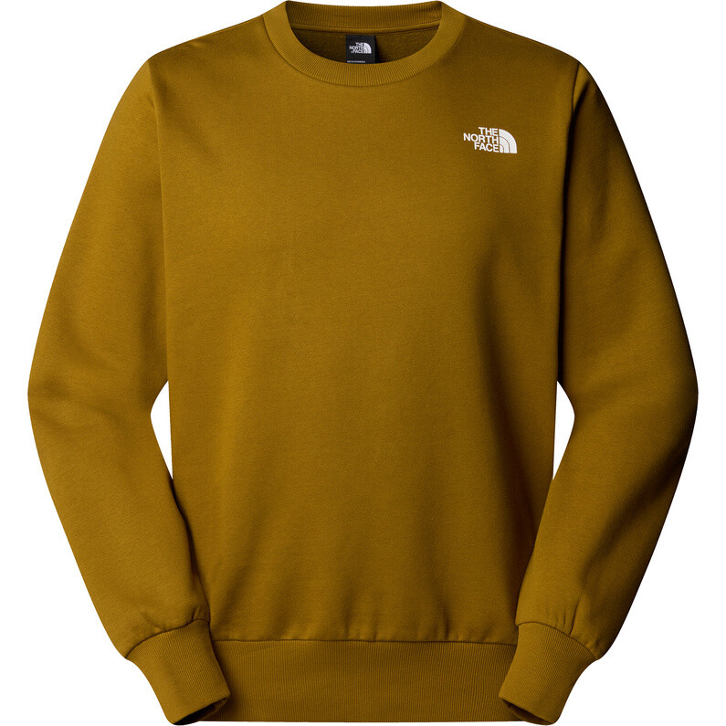 

Мужской простой свитер с круглым вырезом The North Face, оливковый