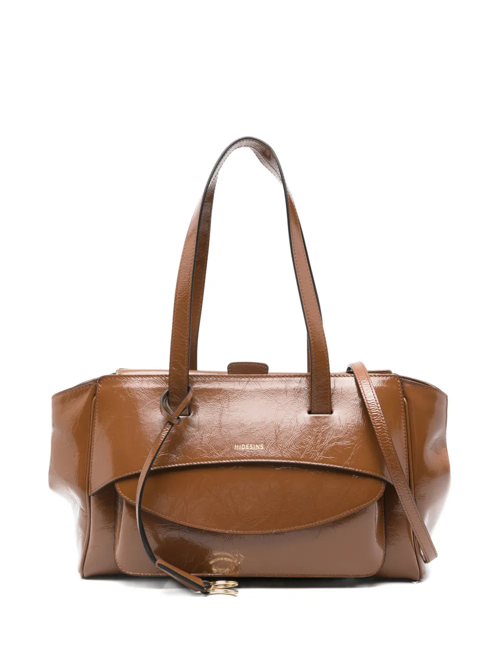 

Сумка-тоут с клапаном Hidesins, коричневый