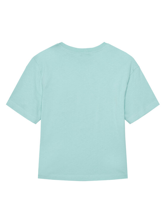 Футболка обычного кроя 3I1XC10O4 United Colors Of Benetton, синий — фото 2