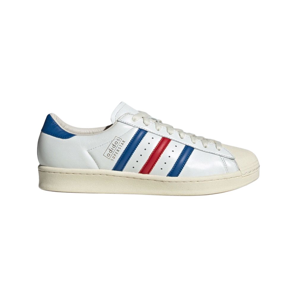 Adidas Superstar Vintage Made In Germany Adidas Originals, белый/синий/красный — фото 3