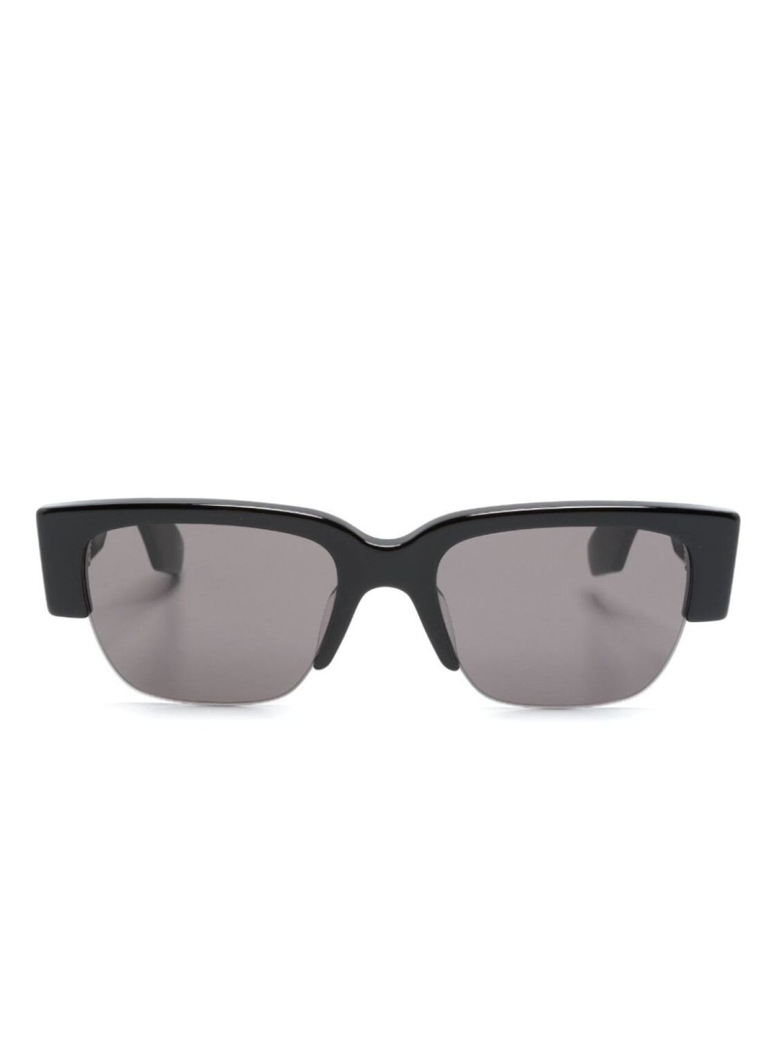 

Солнцезащитные очки с логотипом Alexander McQueen Eyewear, черный
