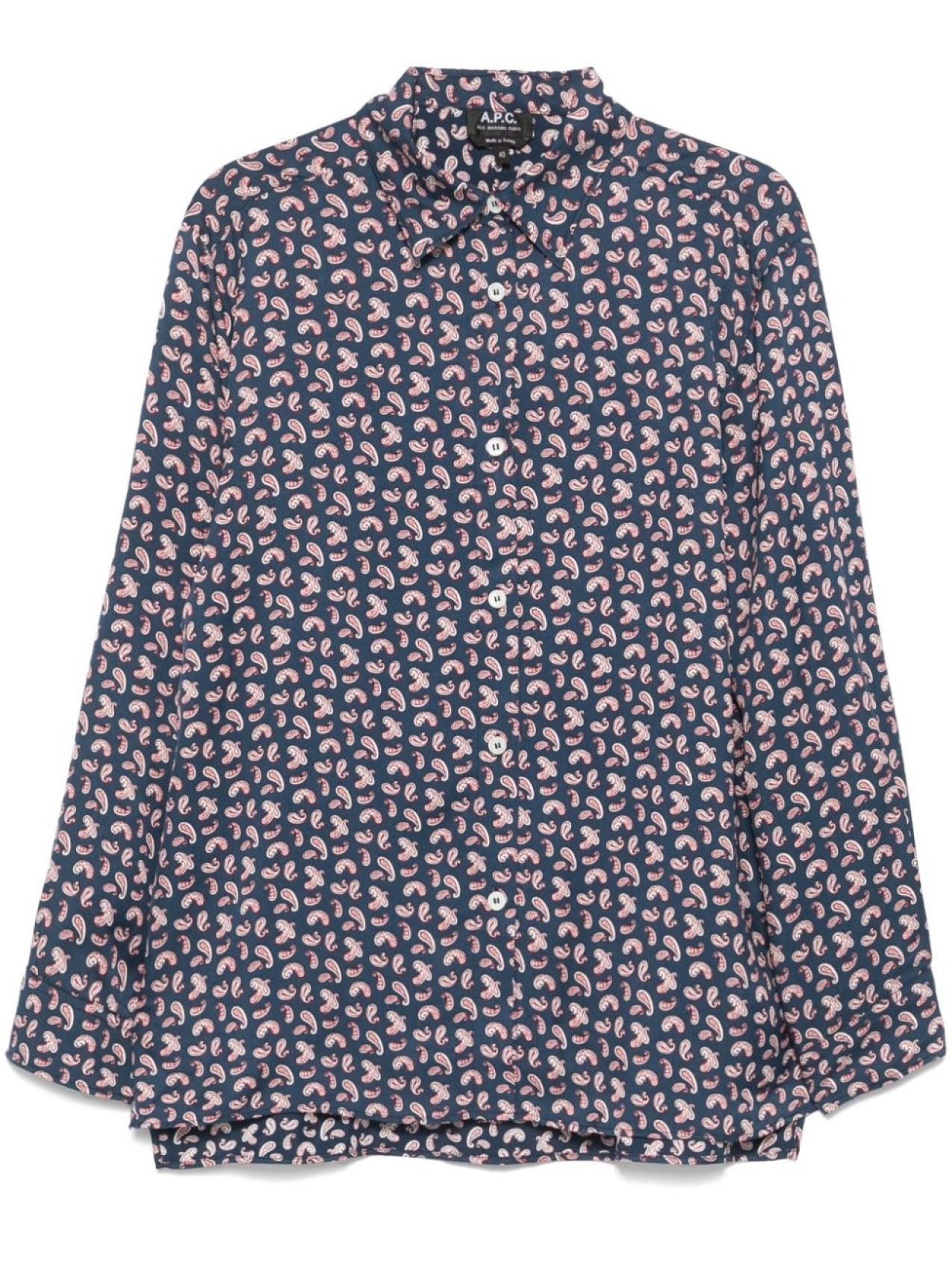 

A.P.C. рубашка Gabrielle, синий