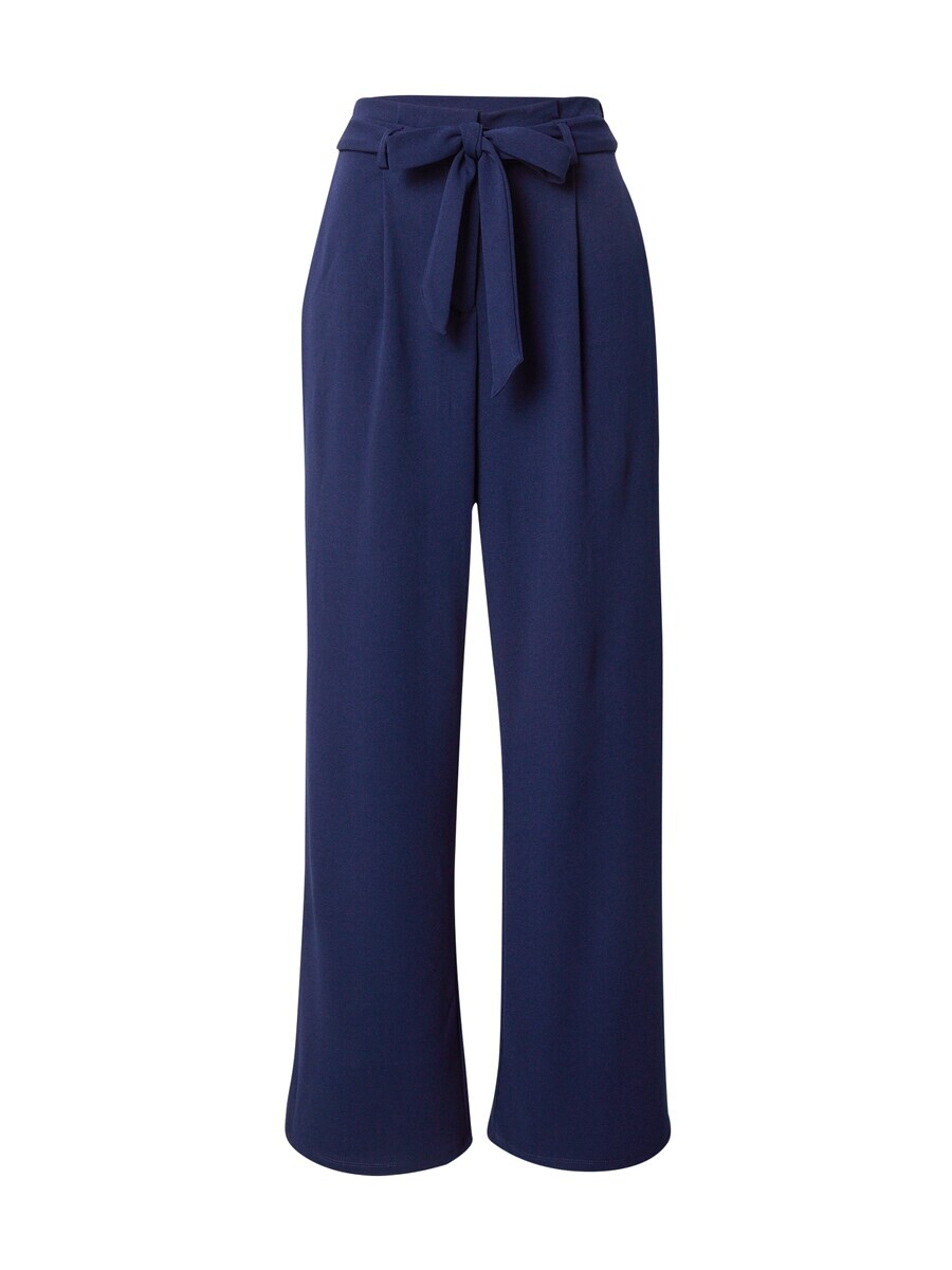 

Широкие брюки VILA Wide leg Pleated Pants VIHilda, темно-синий