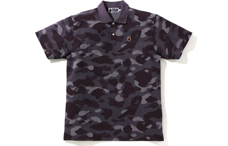 

Мужская рубашка поло Ape Head Series A Bathing Ape, зеленый