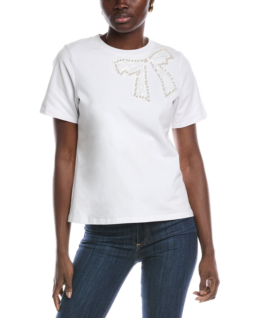 

Футболка Gracia с бантом, белый