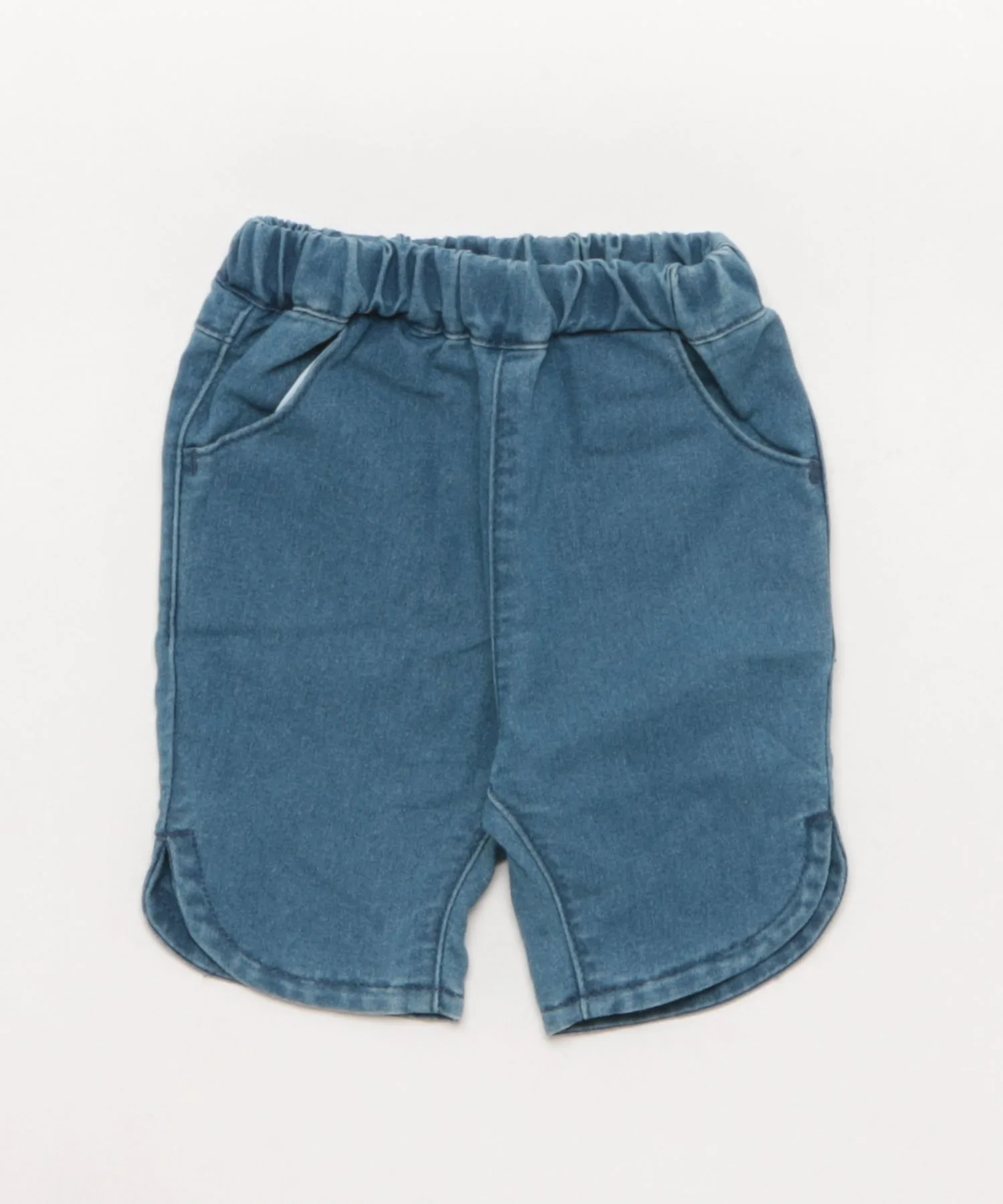 Штаны джинсовые с разрезом Stretch Denim Slit 5-bu Crescent тёмно-синие