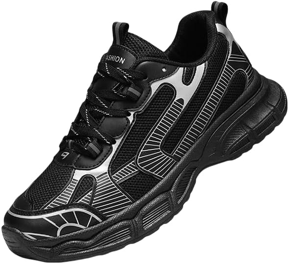 

Мужские повседневные модные кроссовки, удобная модель без шнурков, стильное сочетание цветов, на все сезоны, спортивные 003 Clolinde, черный