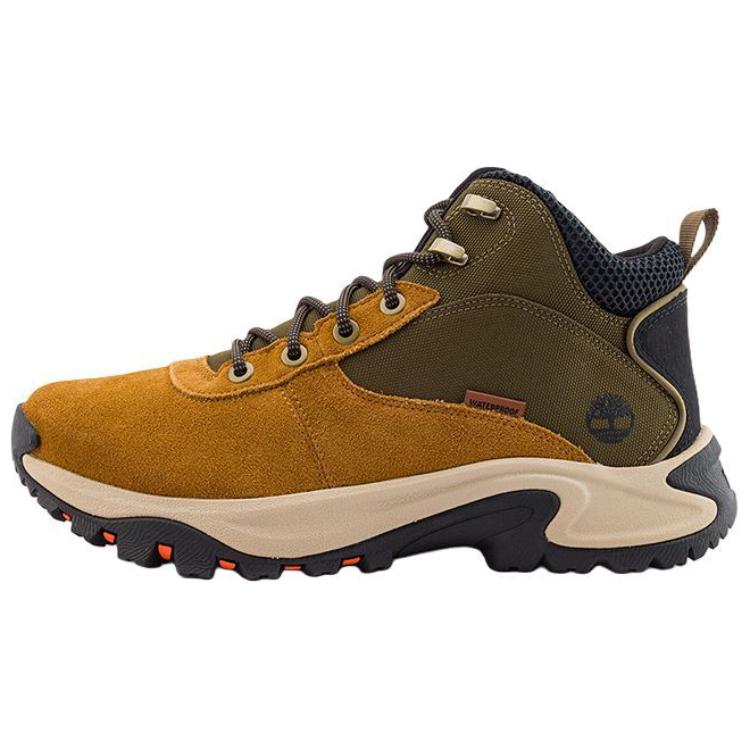 

Timberland Мужские треккинговые кроссовки Maddsen Slip-Resistant Mid-Tekking, коричневые