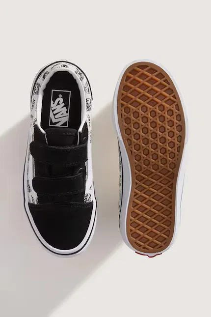 Кеды детские Old Skool Vans, черный — фото 4