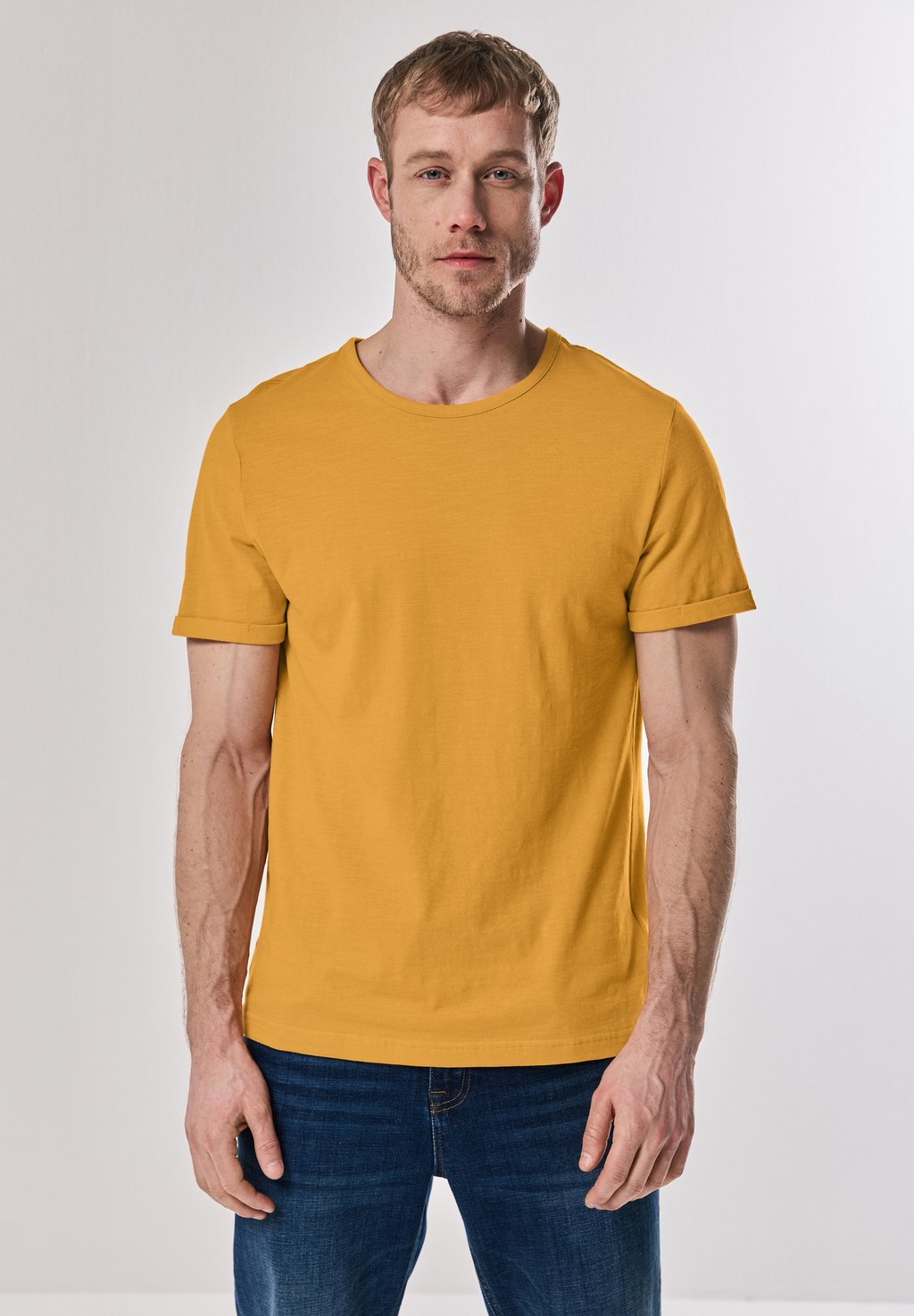 

Базовая футболка CREWNECK Street One MEN, желтый