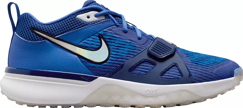 

Мужские бейсбольные кроссовки Nike Air Zoom Diamond Elite Turf, цвет Royal/White