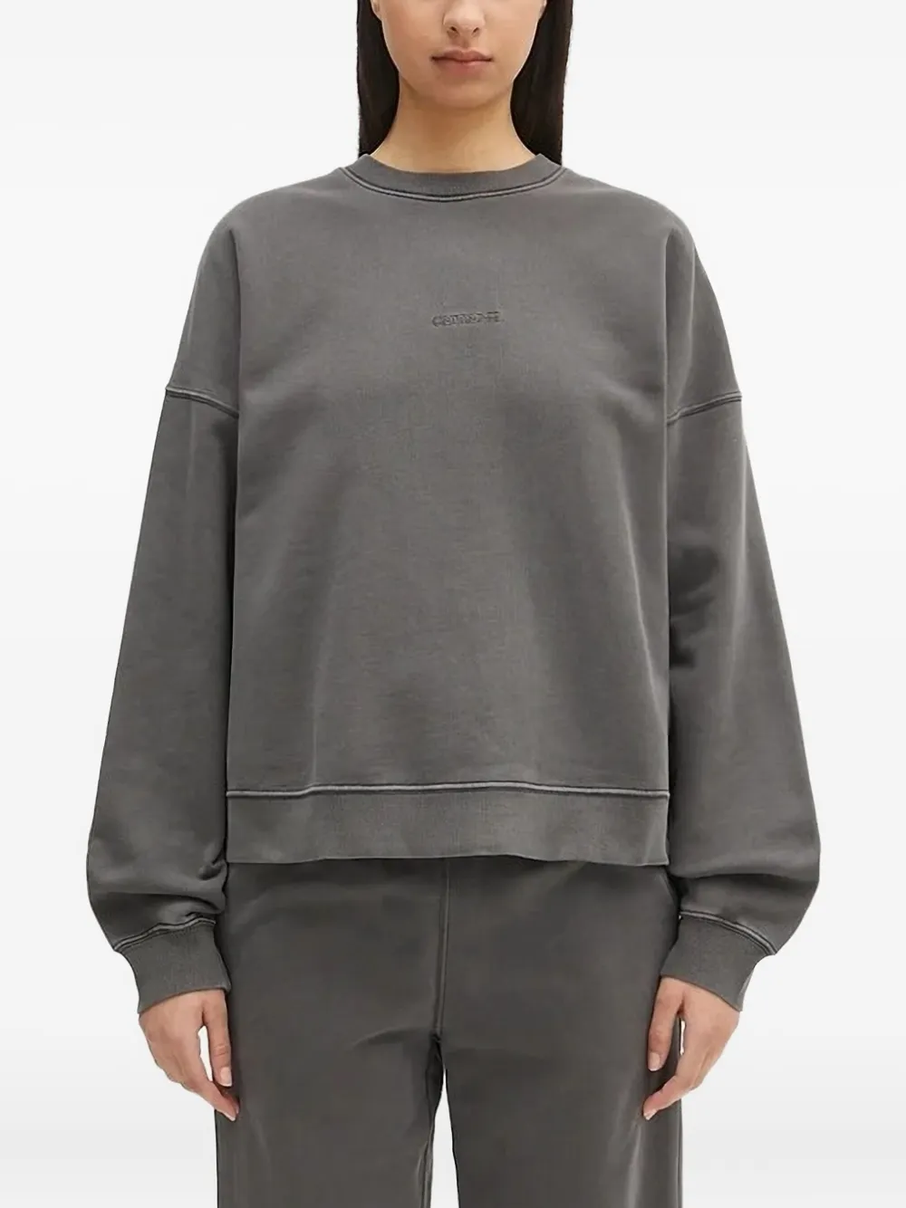 

Толстовка Benton с вышитым логотипом CARHARTT WIP, черный