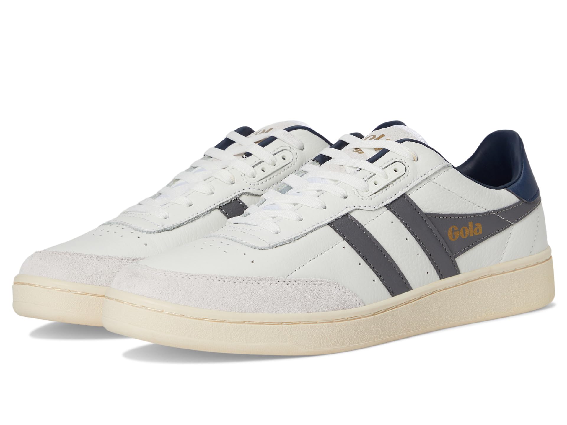 

Кроссовки Gola Contact Leather, White/Ash/Navy