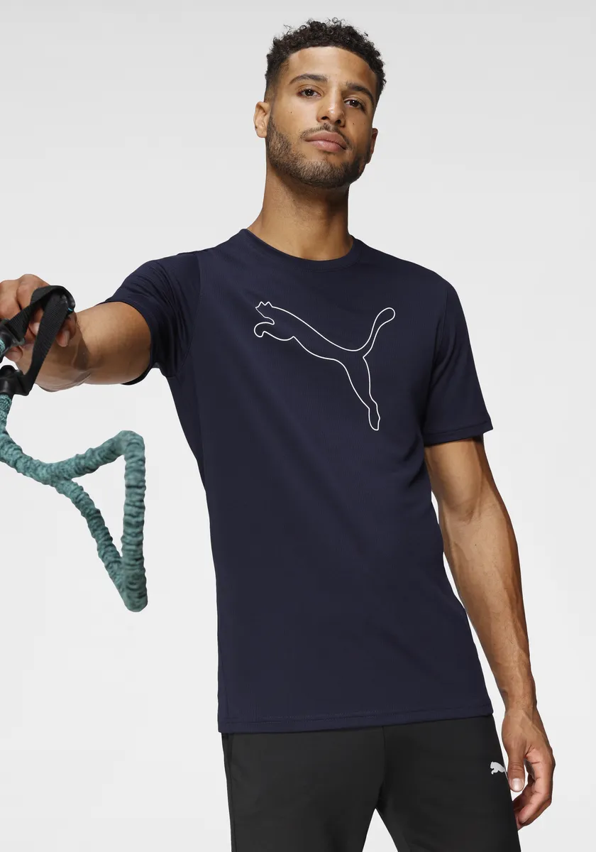 

Тренировочная футболка PUMA "PERFORMANCE CAT TEE M", цвет Peacoat